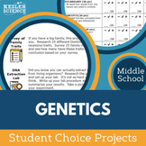 Genetics - Student Choice Projects - Grades 6, 7, 8