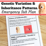 Genetics Sub Plan. Heredity Activity. Patterns of Inheritance