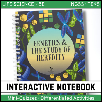 Preview of Genetics & The Study of Heredity Interactive Notebook