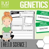 Genetics Vocabulary Activity | Role Play and Peer Teaching