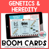 Genetics Vocabulary Activities Boom Cards