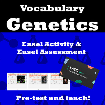 Preview of Genetics Vocabulary Pre-test and Slides