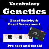 Genetics Vocabulary Pre-test and Slides
