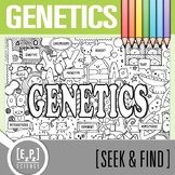 Genetics Vocabulary Search Activity | Seek and Find Scienc