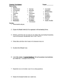 Genetics Worksheet Teaching Resources | Teachers Pay Teachers