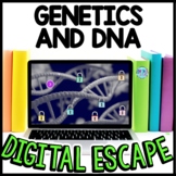 Genetics and DNA Interactive DIGITAL Escape Room Reading a