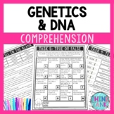 Genetics and DNA Reading Comprehension Challenge - Close Reading
