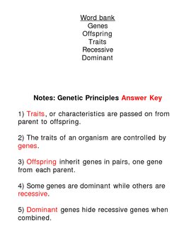 Preview of Genetics and Heredity - Complete Unit