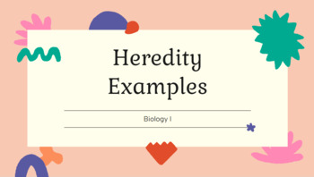 heredity examples