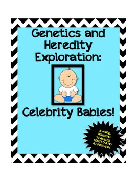 Preview of Genetics and Heredity Lab: Celebrity Babies and Punnett Squares!