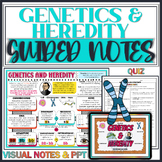 Mendel | Genetics and Heredity Guided Notes |PowerPoint |Q