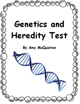 Preview of Genetics and Heredity Test and Study Guide
