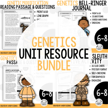 Preview of Genetics and Heredity Unit Resource Bundle