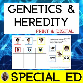 Preview of Genetics and Heredity Intro to Biology for Special Education Intro to Genetics
