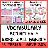 Genetics and Heredity Vocabulary Definition Activities w W