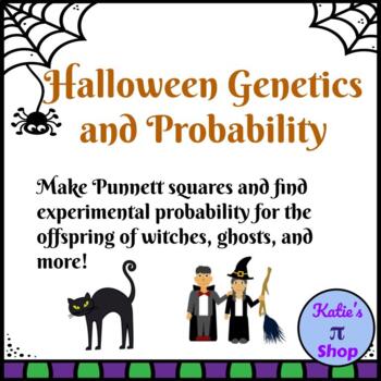 Preview of Genetics and Probability Activity - Halloween Themed