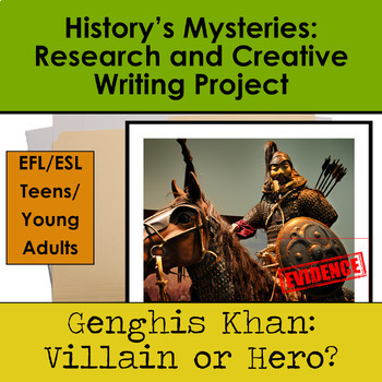 Preview of Genghis Khan: History’s Mysteries Research and Creative Writing Project