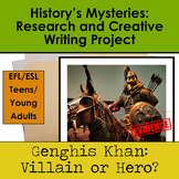 Genghis Khan: History’s Mysteries Research and Creative Wr