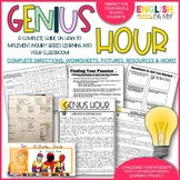 Genius Hour, 20% Time, Inquiry Based Learning, Project Bas