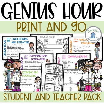 Preview of Genius Hour | Passion Project | Researching a Project | PBL