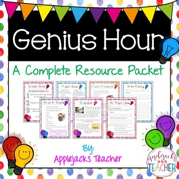Genius Hour - A Complete Resource Packet