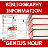 Genius Hour Bibliography Resource
