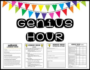 Preview of Genius Hour Bundle