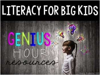 Preview of Genius Hour Classroom Materials (Teacher & Student) Editable Parent Letters