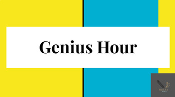 Preview of Genius Hour Guide 