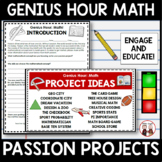 Genius Hour Math Unit Activity