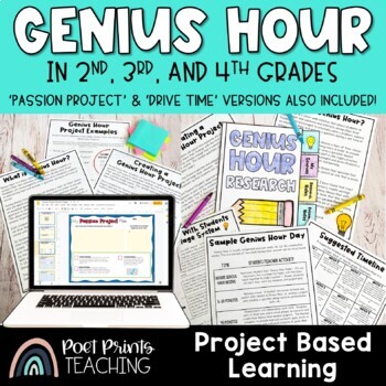 Genius Hour Pack for Elementary by Poet Prints Teaching | TpT