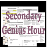 Genius Hour/Passion/20% Time Project for SECONDARY SCHOOLS