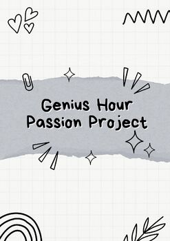 Preview of Genius Hour - Passion Project