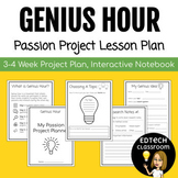 Genius Hour Passion Project Lesson Plan | Interactive Notebook