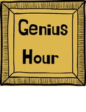 Genius Hour Progress Monitoring Chart