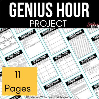 Preview of Genius Hour Project for Secondary English 