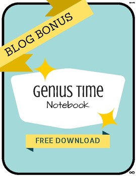 Preview of Genius Hour - Research Notebook