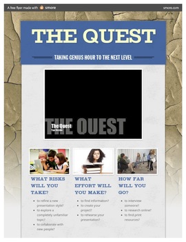 Preview of Genius Hour - The Quest