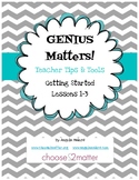 Genius Matters- Book Lessons 1-3