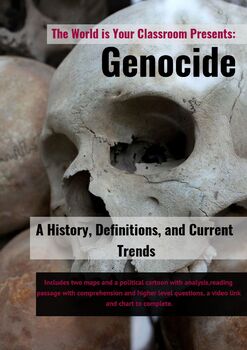 Preview of Genocide Past and Present In Person or Virtual  Learning