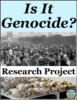 genocide research project high school