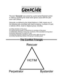 Genocide & Triangle of Conflict - Rwanda, Darfur, Holocaust (PDF)
