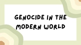 Genocide in the Modern World PowerPoint