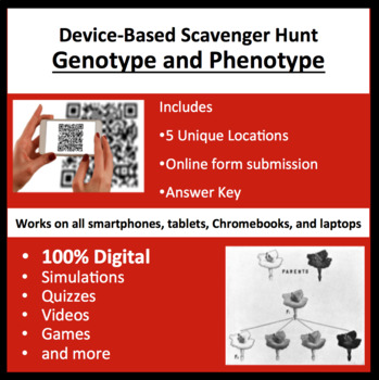Preview of Genotype and Phenotype – A Digital Scavenger Hunt Activity