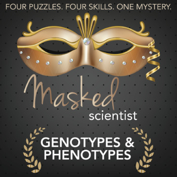 Preview of Genotypes & Phenotypes Activity - Masked Scientist Printable Game