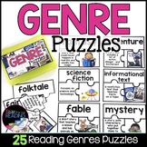 Genre Activities | 25 Reading Genre Puzzles | Literary Gen