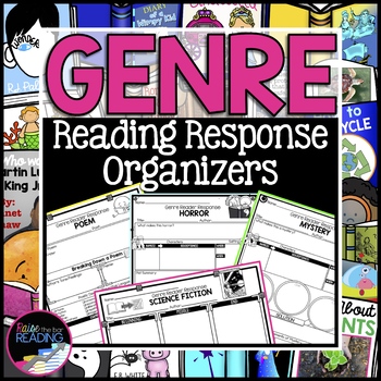 Preview of Genre Activities: Genre Graphic Organizers, Genre Reading Response Worksheets