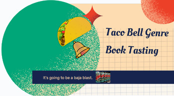 Preview of Genre Book Tasting (Taco Bell Version)