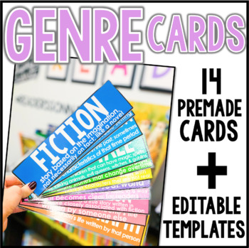 Preview of Genre Cards