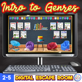 Genre Digital Escape Upper Elementary Introduction to Genres